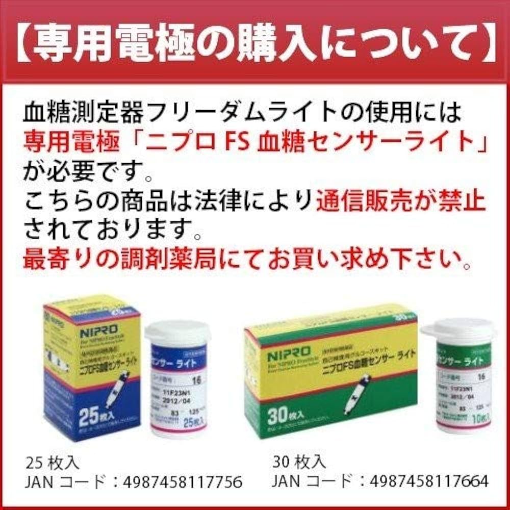 Amazon.co.jp: 血糖値測定器 ニプロフリースタイルフリーダム
